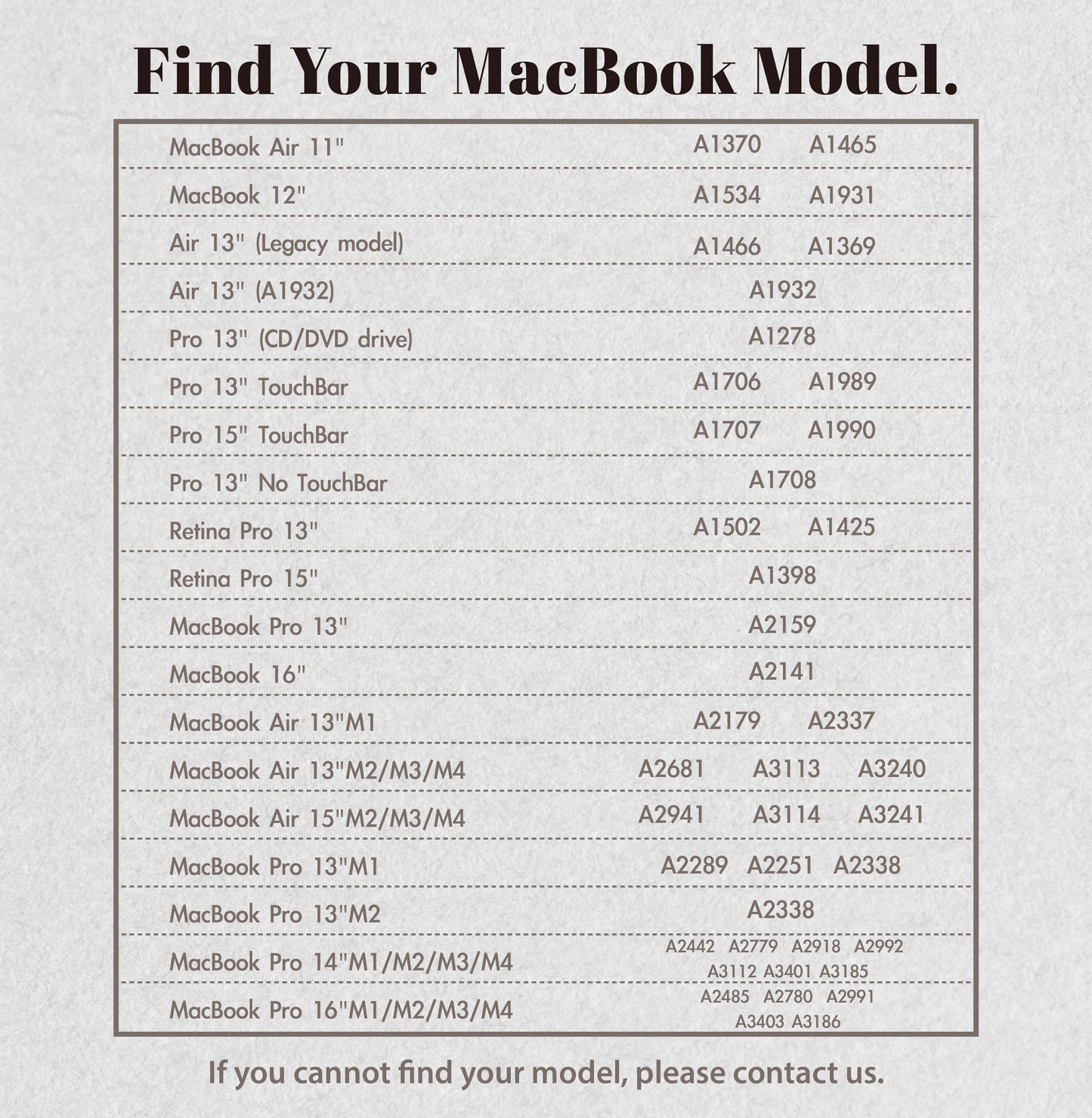 Check Leather Gray Macbook Case
