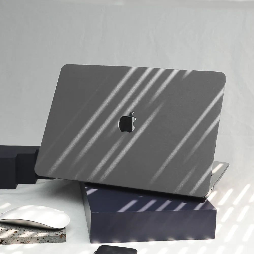 Deep gray Frosted Macbook Case
