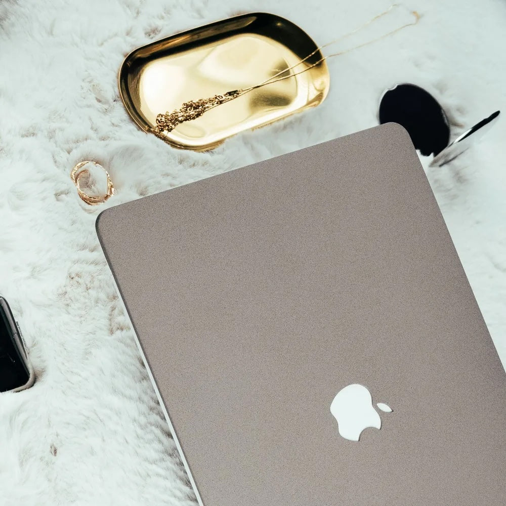 Morandi Mocha Frosted Macbook Case