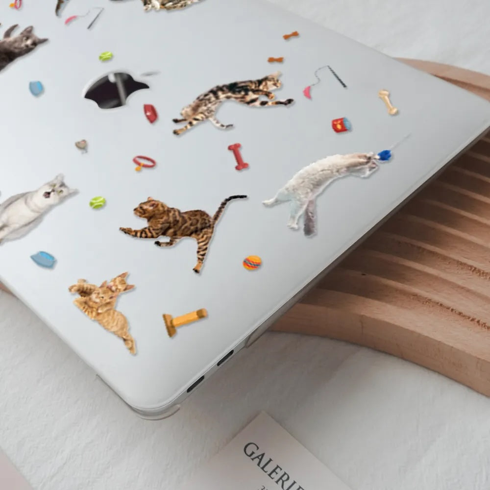 This Is Us Design - Cat Playing Macbook Case