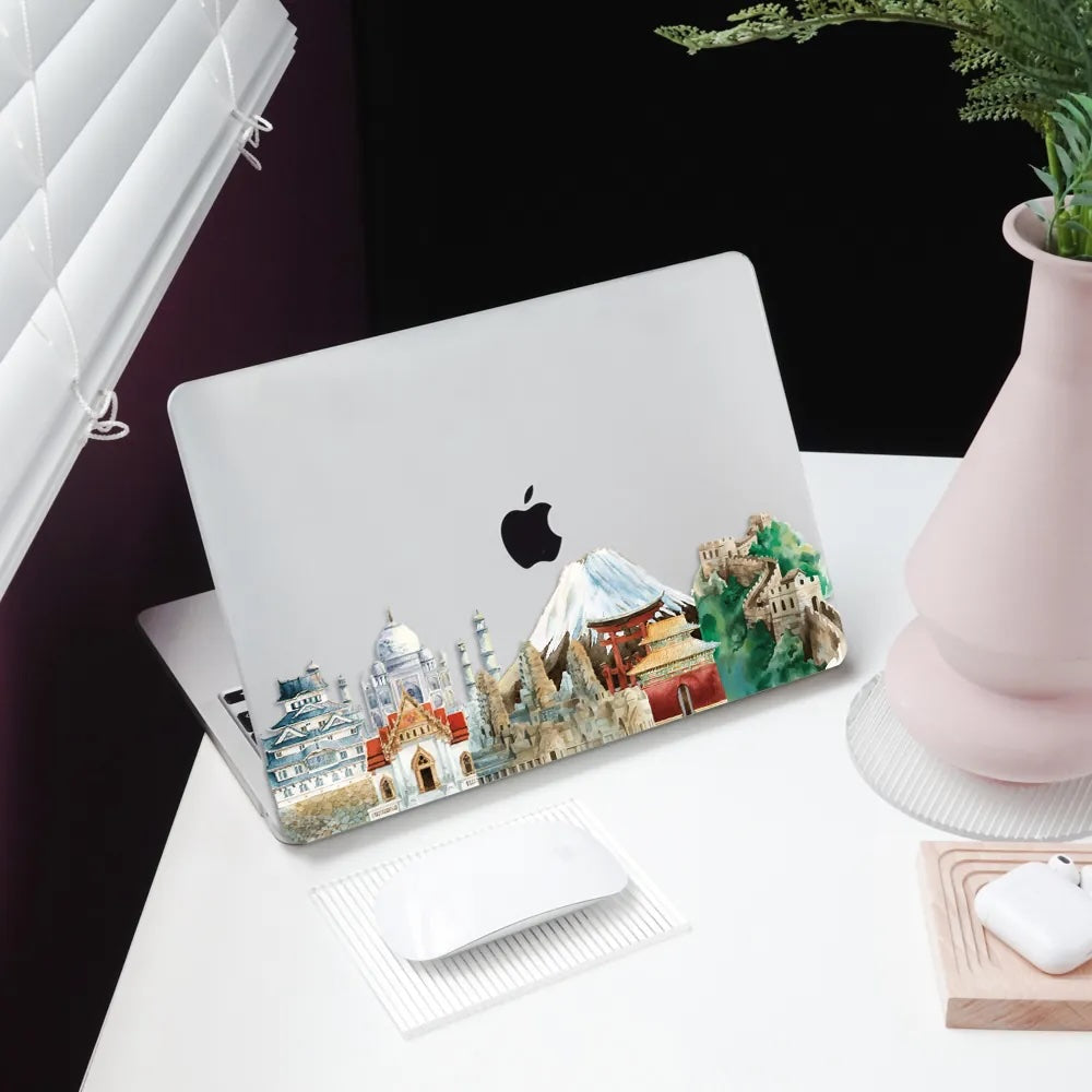 This Is Us Design - World Famous Places Macbook Case