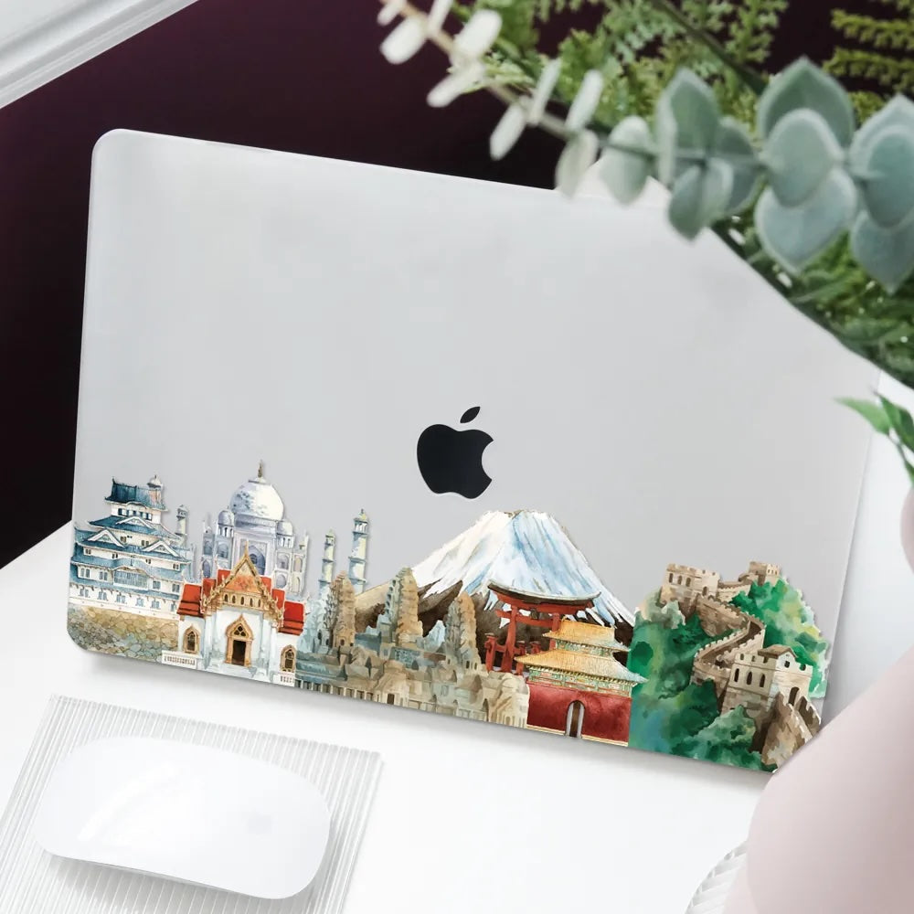 This Is Us Design - World Famous Places Macbook Case