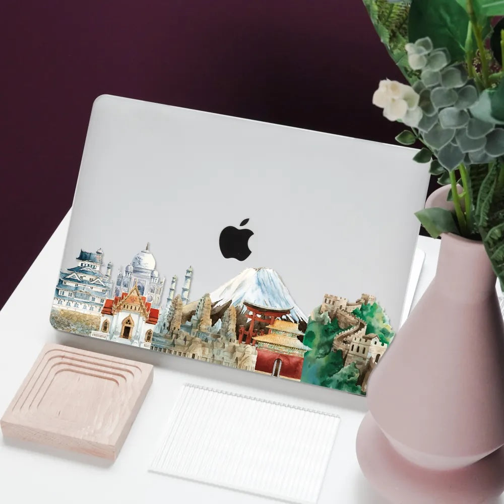 This Is Us Design - World Famous Places Macbook Case