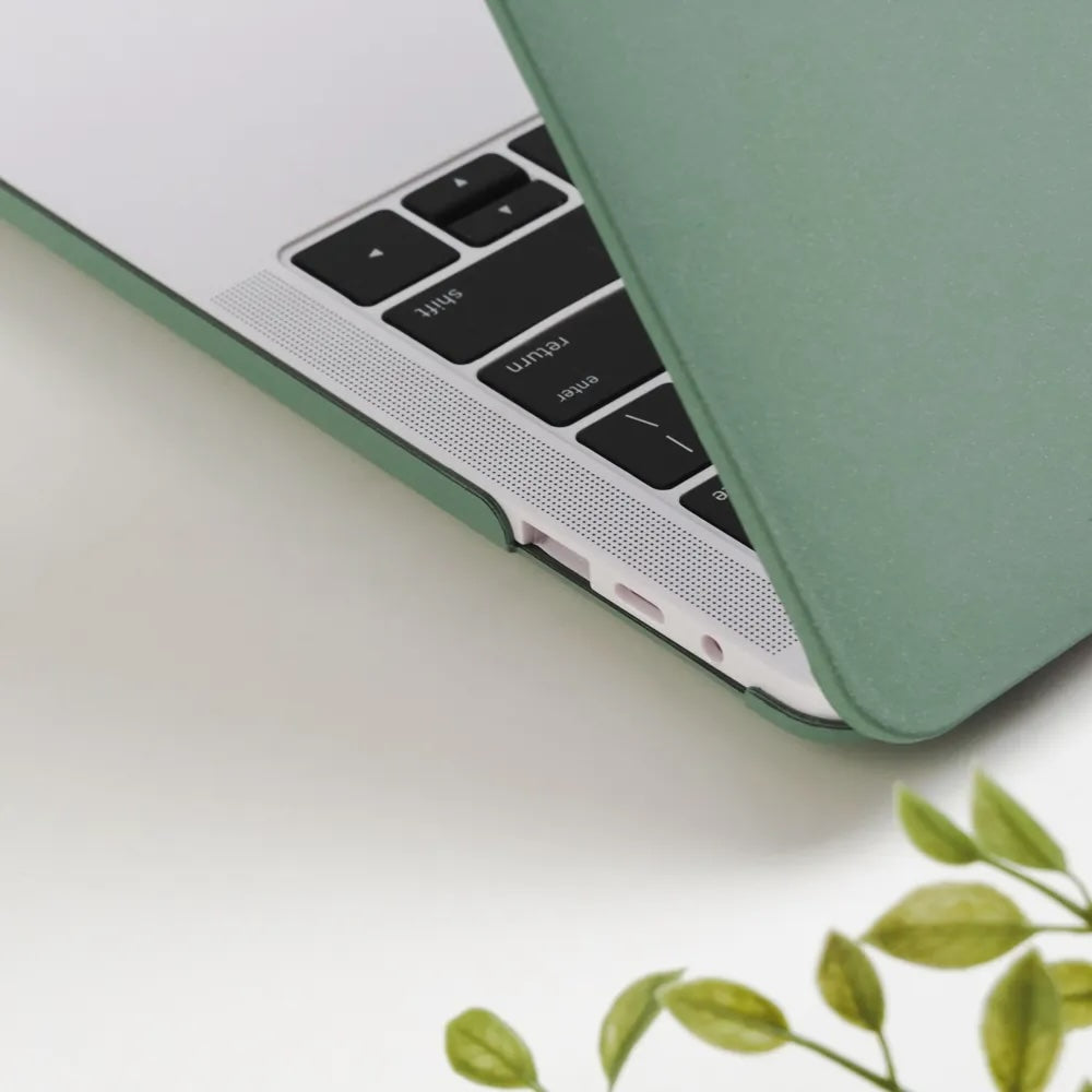 Turquoise Green Frosted Macbook Case