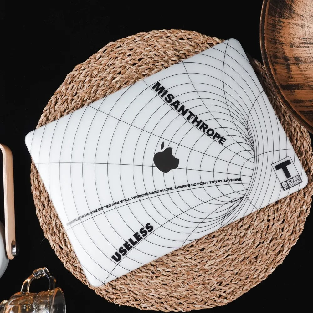This Is Us Design - World-Weary Black Hole Macbook Case