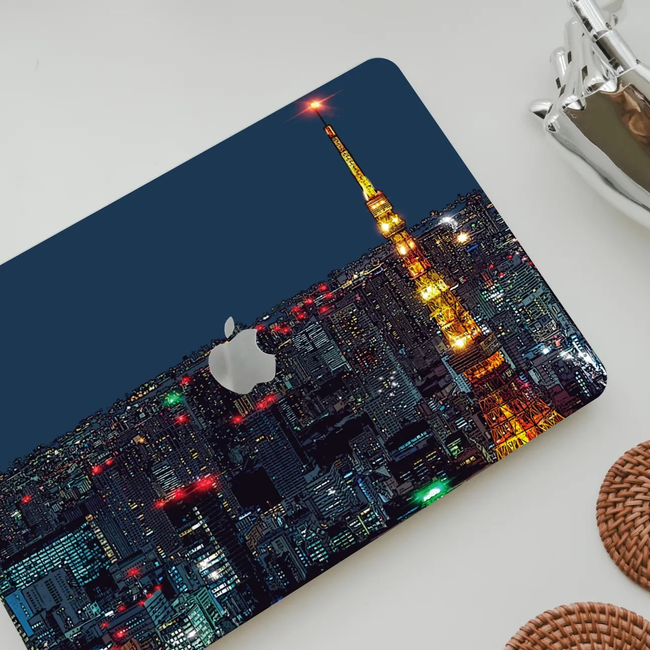 This Is Us Design -Tokyo night view Macbook Case