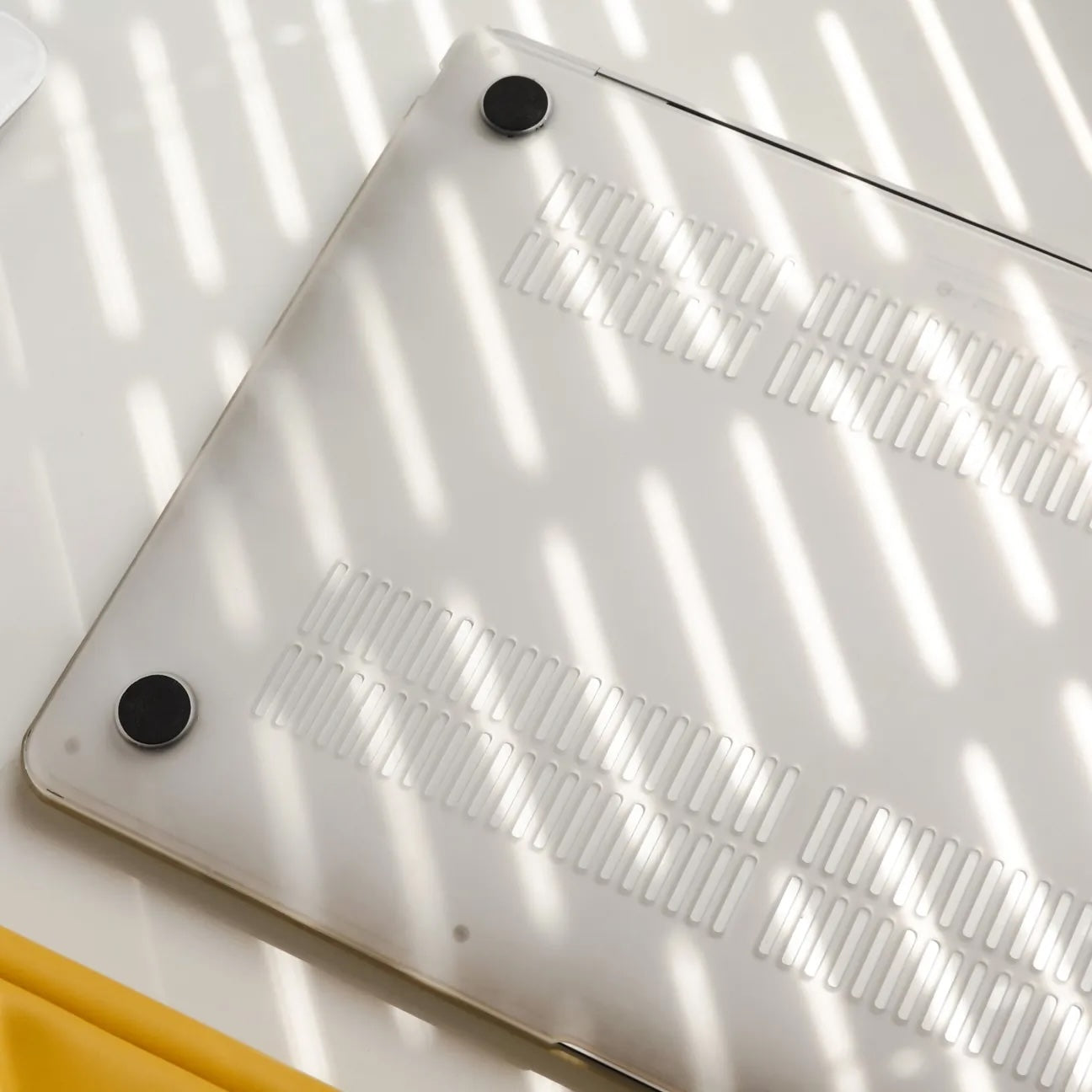 Green Lychee Peel Leather Macbook Case