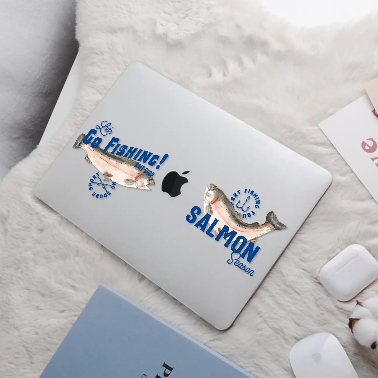 This Is Us Design - salmon season Macbook Case