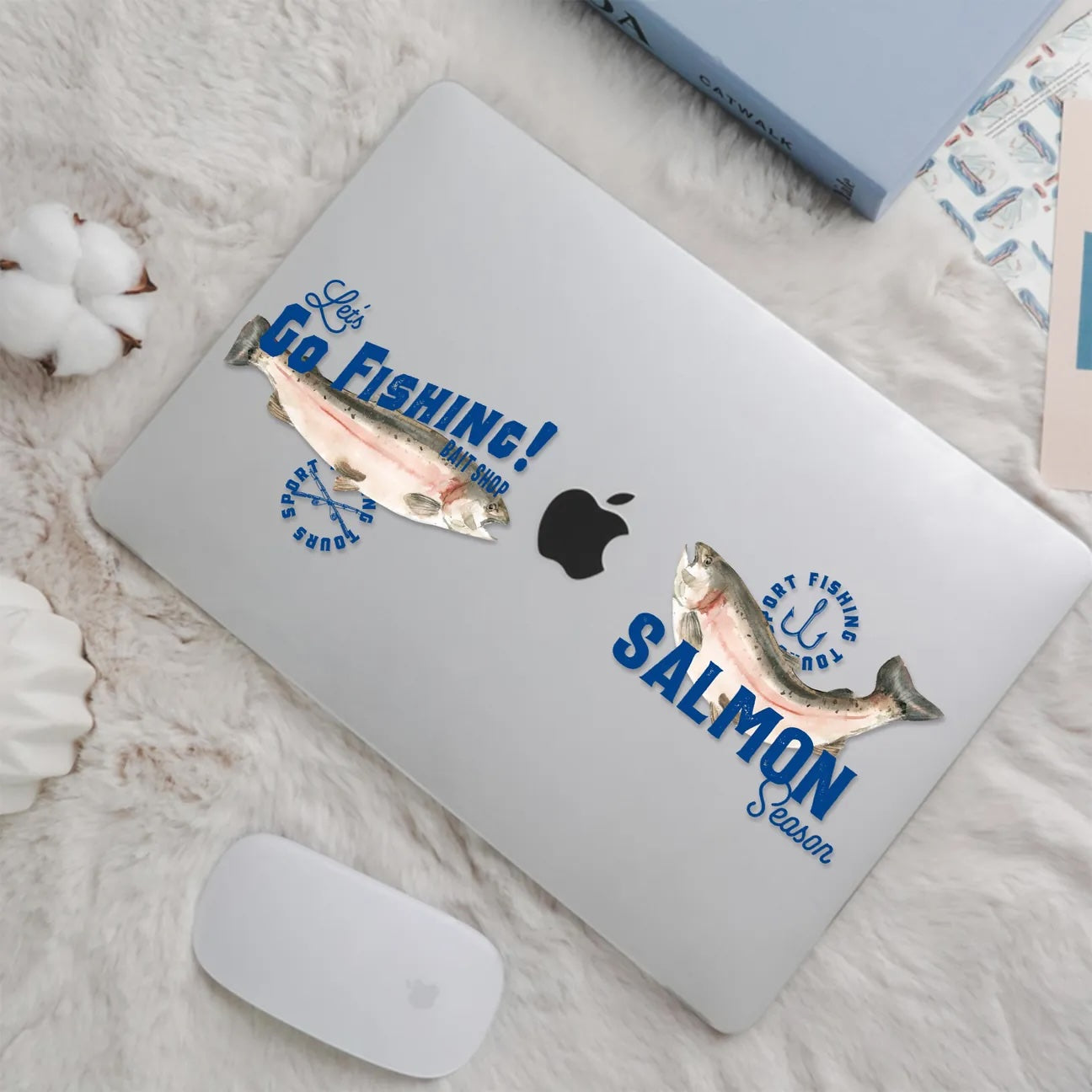 This Is Us Design - salmon season Macbook Case