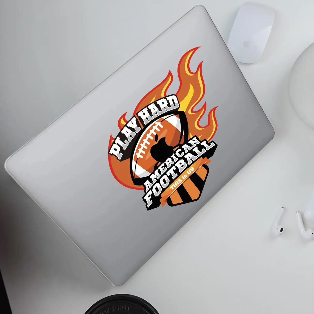 This Is Us Design football Macbook Case