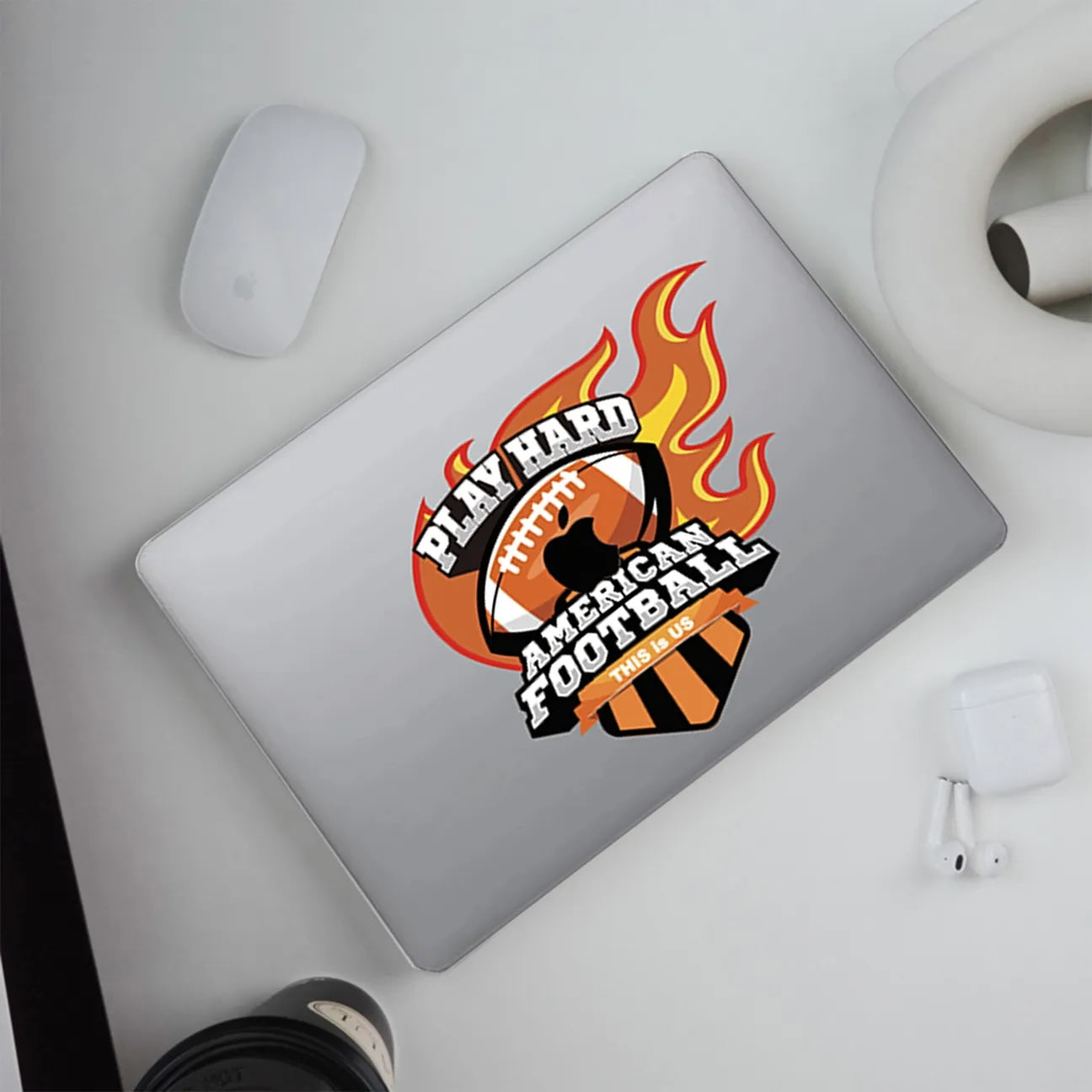 This Is Us Design football Macbook Case