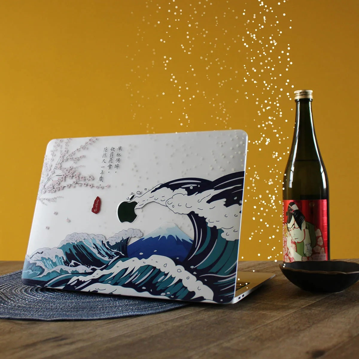 This is us design series Ukiyoe Macbook case