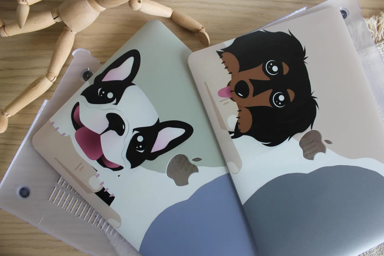 This is us design series French Bulldog good friend Macbook case