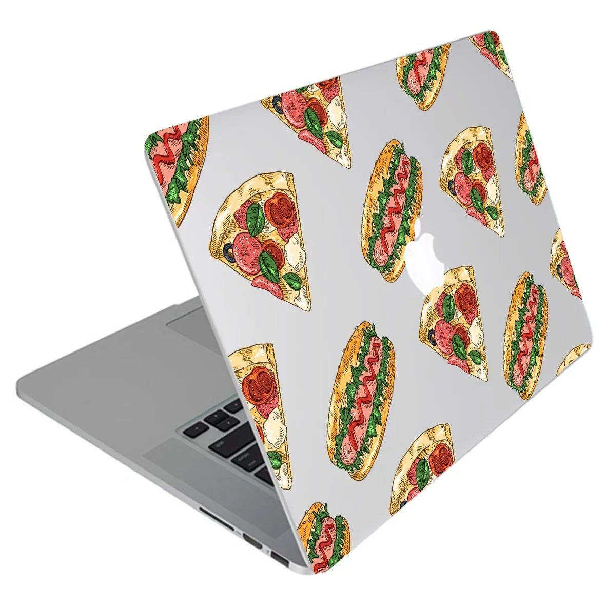 This is us design series pizza hot dog Macbook case