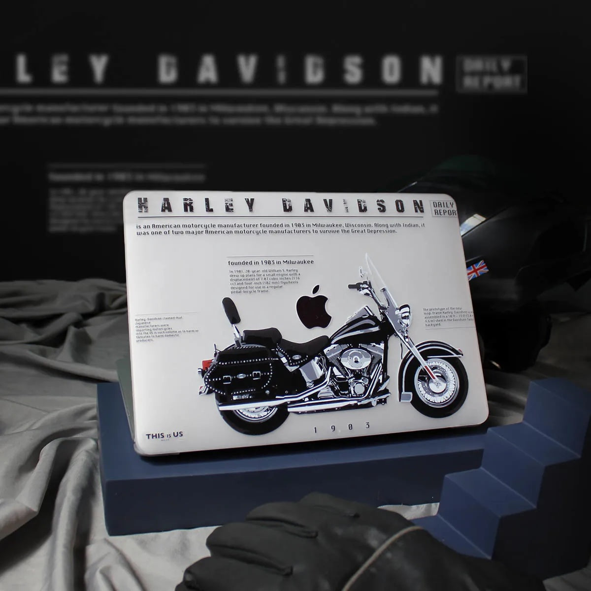 This is us design series Harley Macbook case