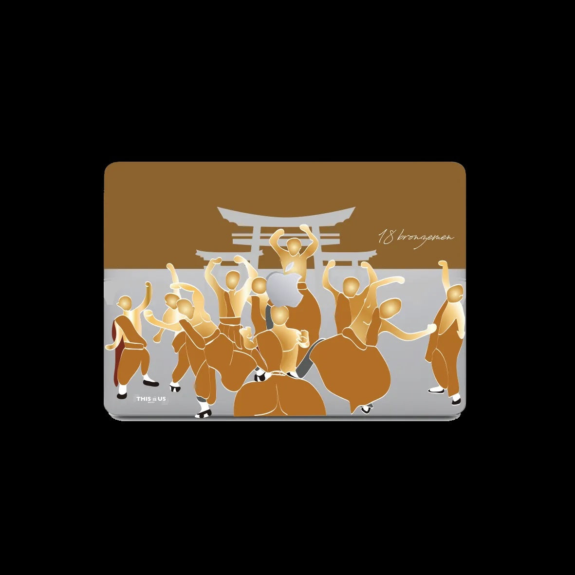 This is us design series Whoo!Eighteen Bronze Men Macbook case