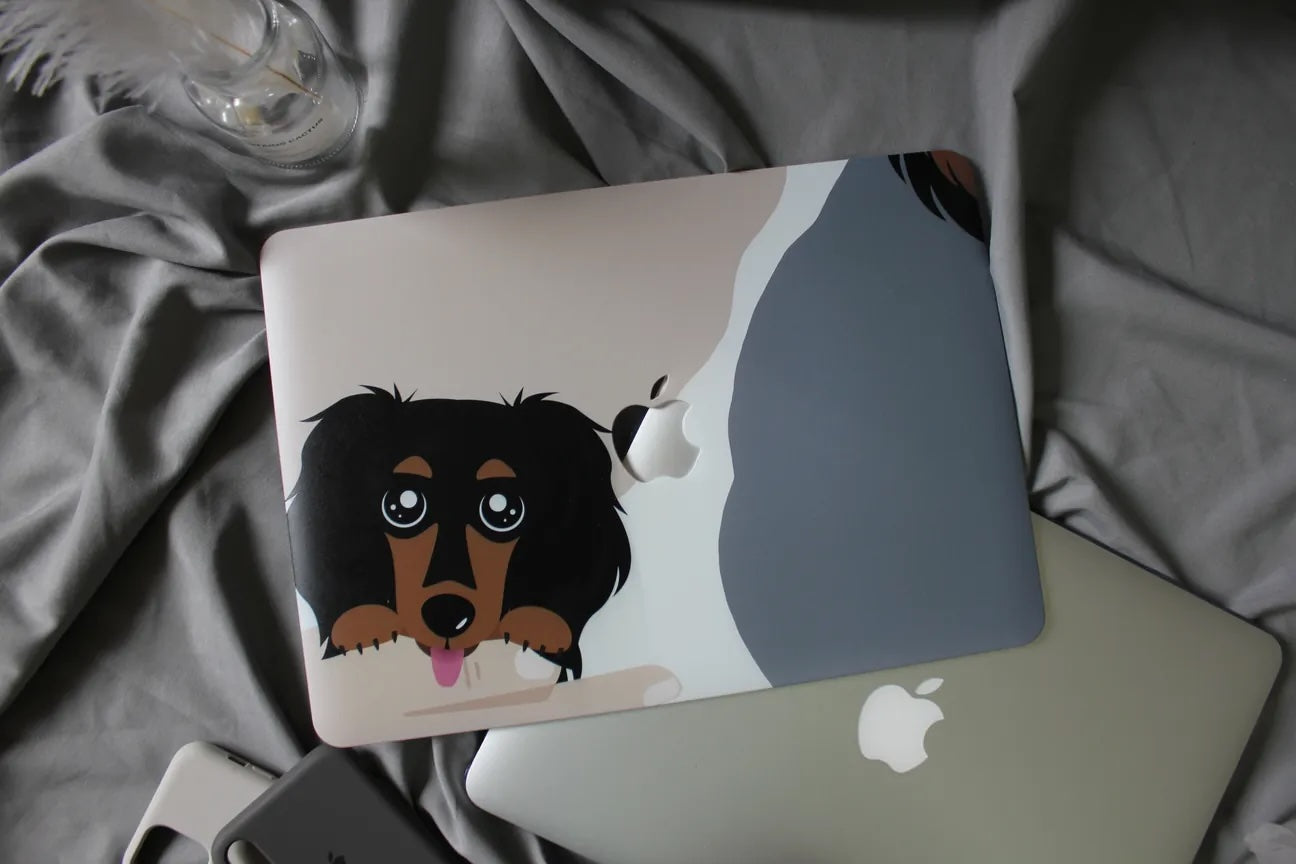 This is us design series dachshund good friend Macbook case