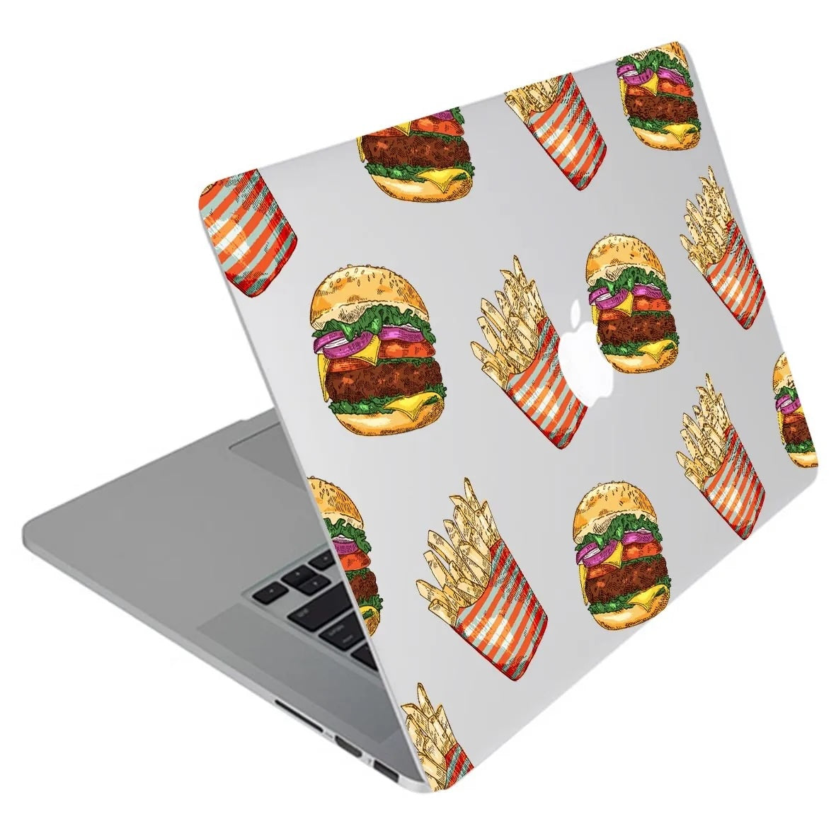 This is us design series Hamburger Fries Macbook case