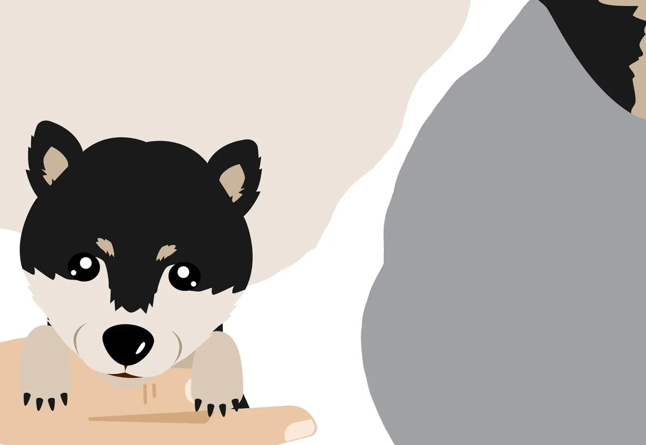 This is us design series Shiba Inu good friends Macbook case