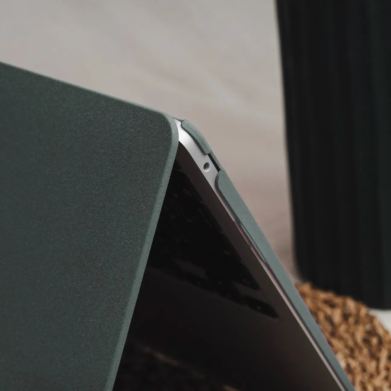 Midnight Green Frosted Macbook Case