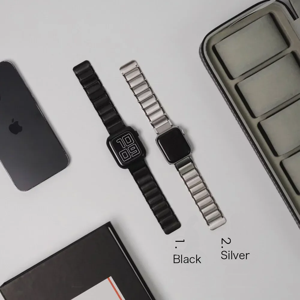 Metal Armor Magnetic Apple Watch Band