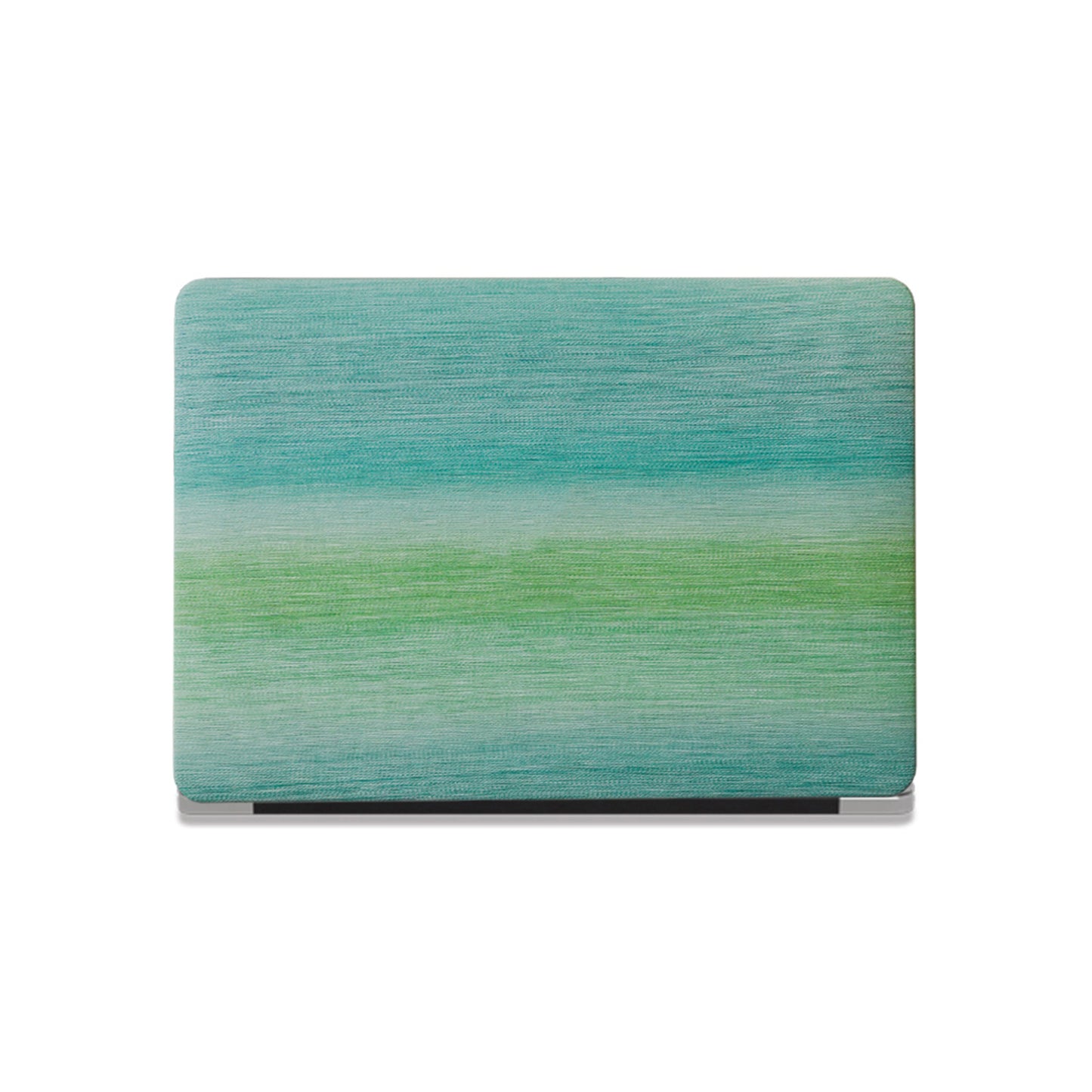 This is us Exquisite Leather ♾ Grass Green Striped Mac Case