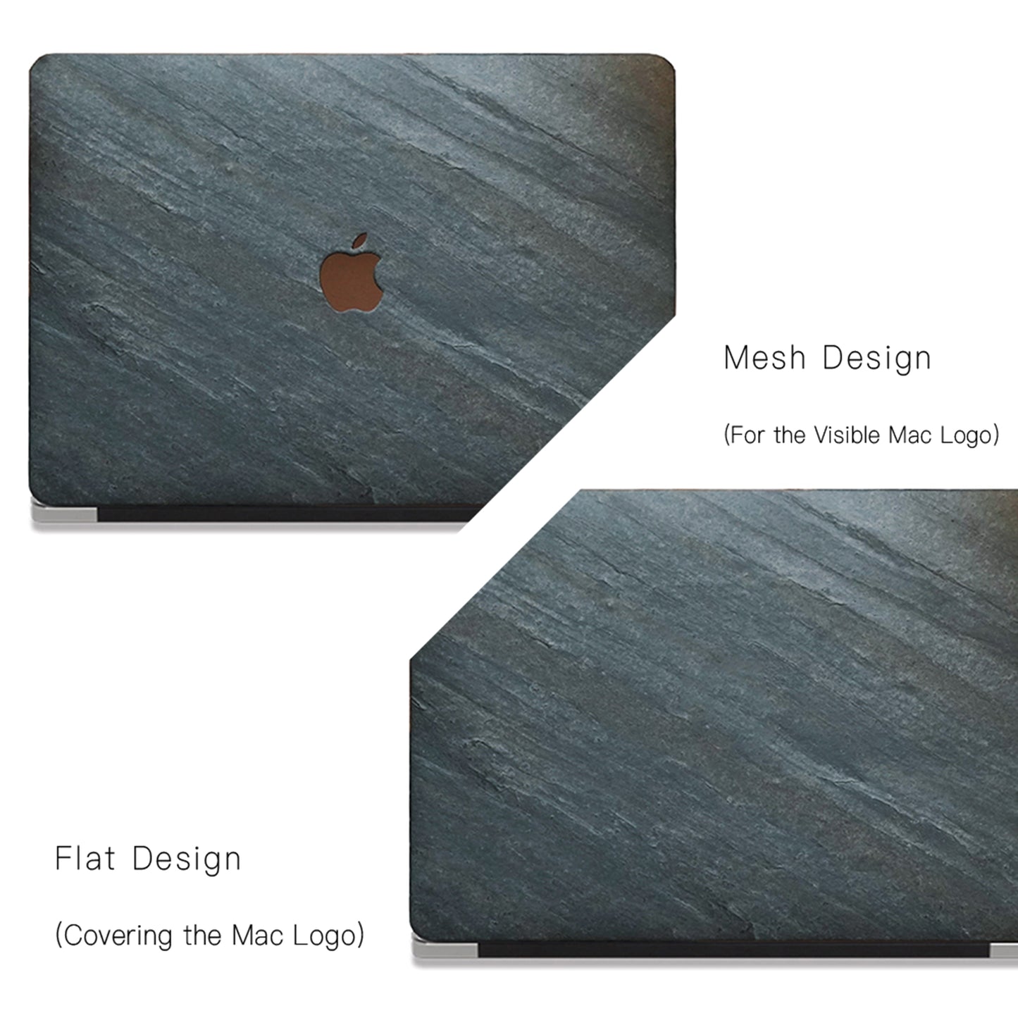 Marble ♾ Deep Blue Premium Texture MacBook Case