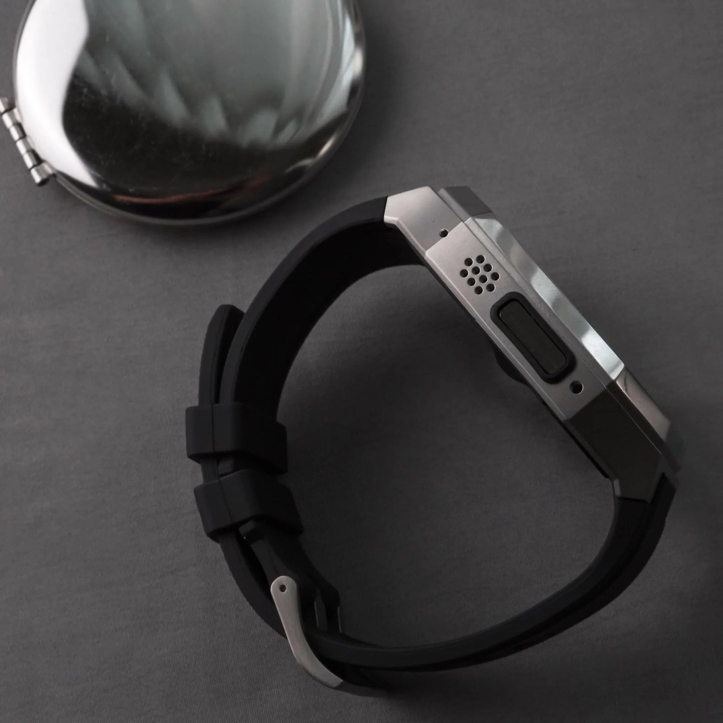 Alloy / Silicone Apple Watch Band