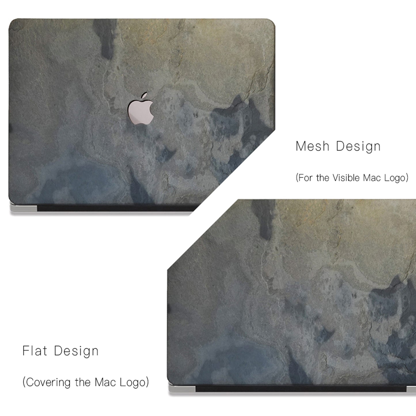 Marble ♾ Timeless Textured elegance for your Mac case