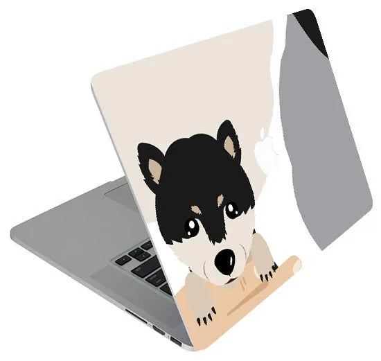 This is us design series Shiba Inu good friends Macbook case