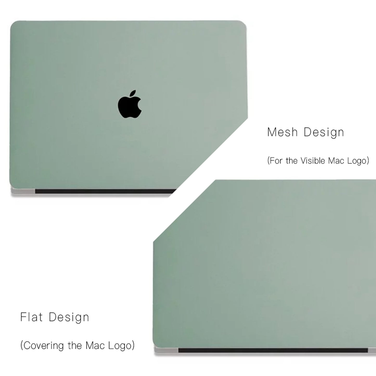 Turquoise Green Frosted Macbook Case