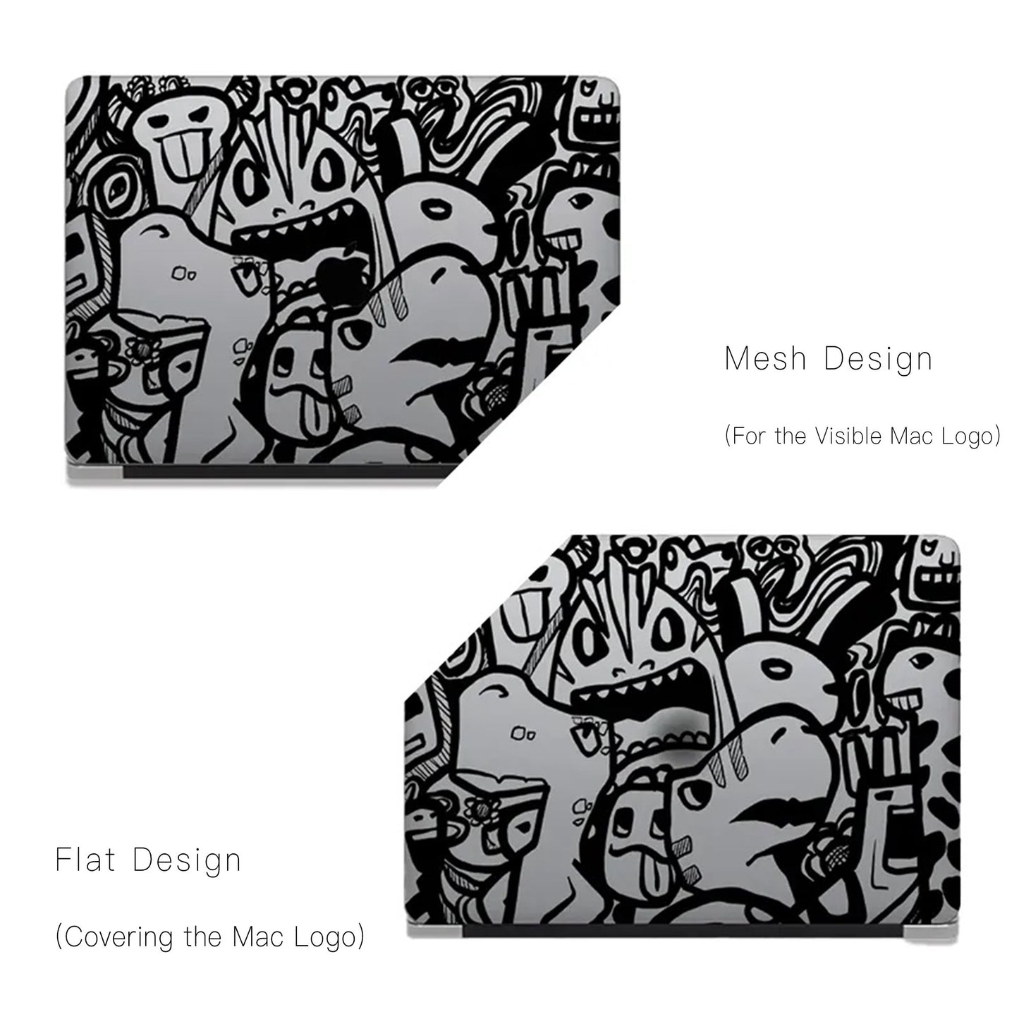 This Is Us Design - Doodle Monster Macbook Case