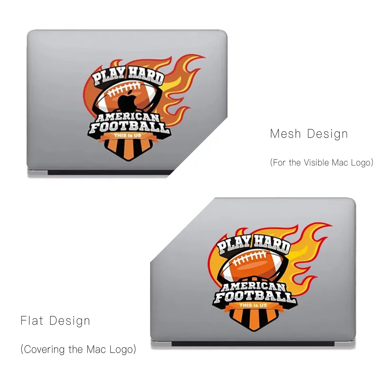 This Is Us Design football Macbook Case