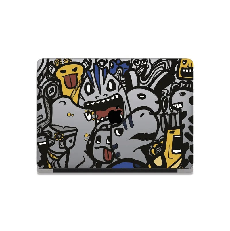 This Is Us Design - Doodle Monster Macbook Case