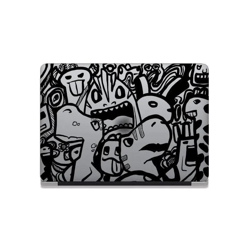 This Is Us Design - Doodle Monster Macbook Case