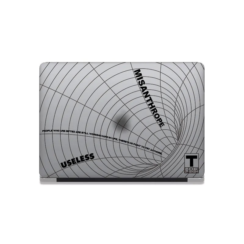 This Is Us Design - World-Weary Black Hole Macbook Case