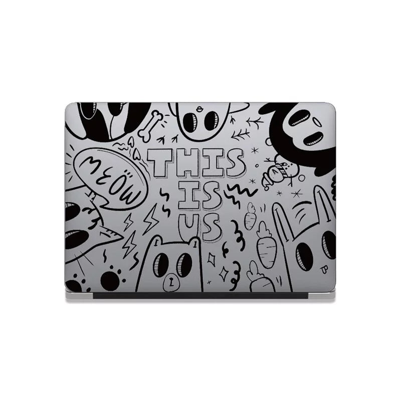 This Is Us Design - Animal Party Macbook Case