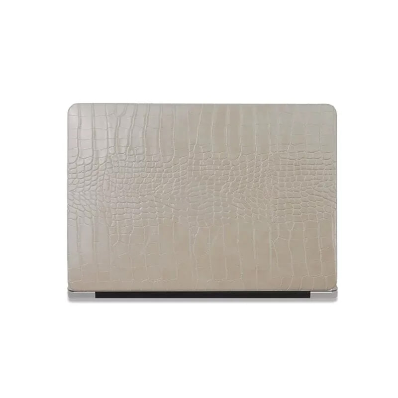 Morandi Crocodile Leather Macbook Case