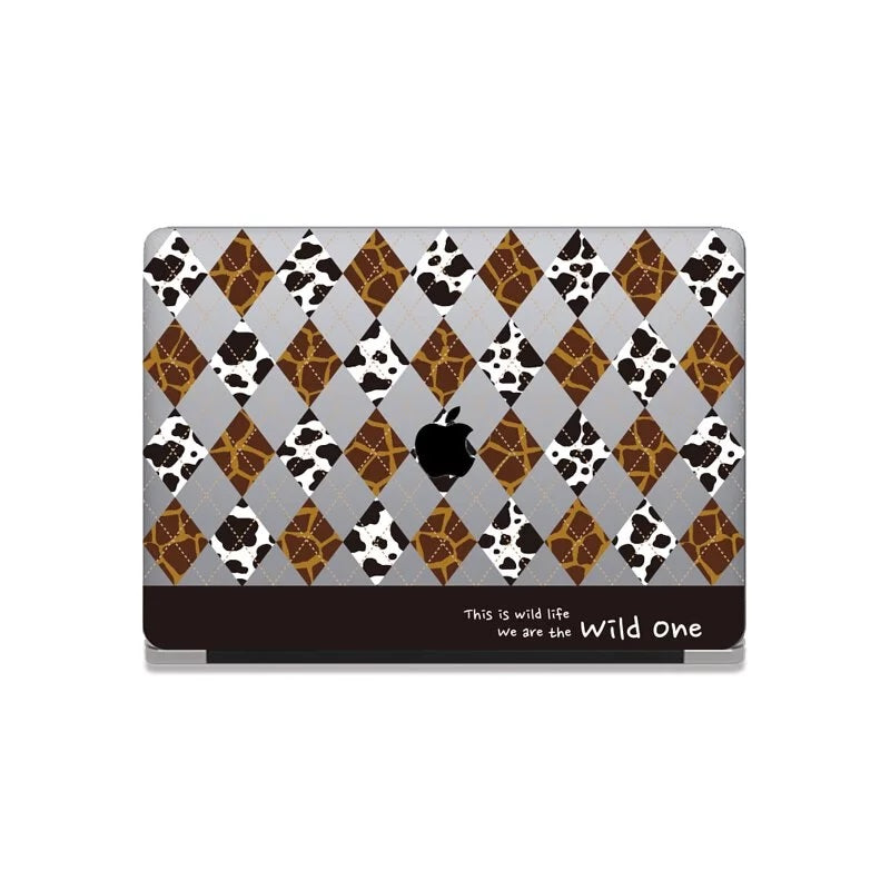 This Is Us Design - Lozenge Leopard Macbook Case