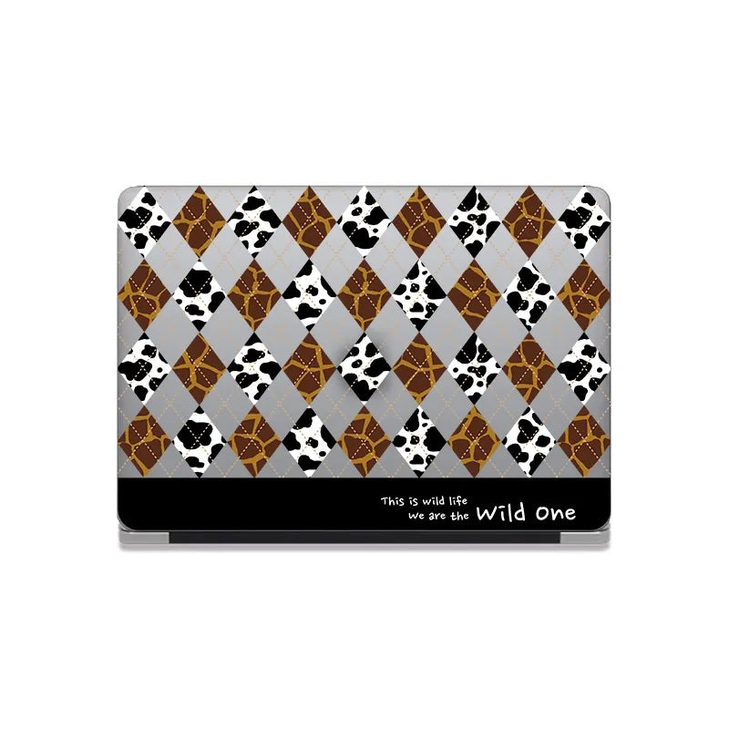 This Is Us Design - Lozenge Leopard Macbook Case