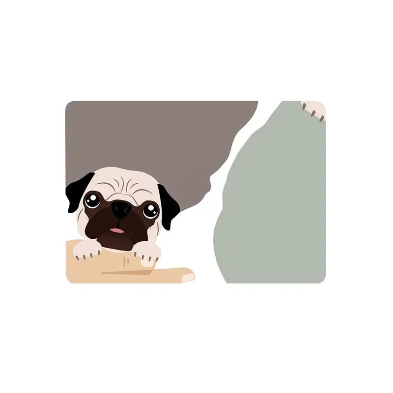 This is us design series Pug good friend Macbook case