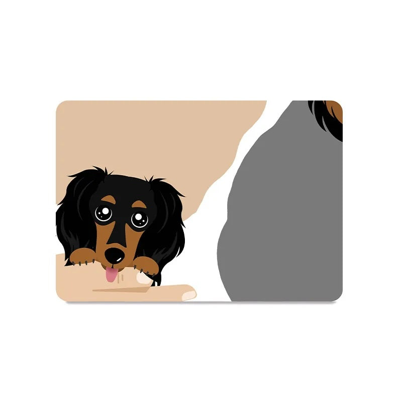 This is us design series dachshund good friend Macbook case