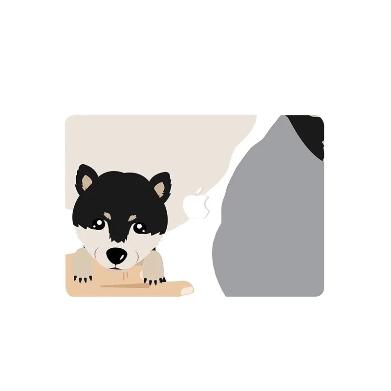 This is us design series Shiba Inu good friends Macbook case