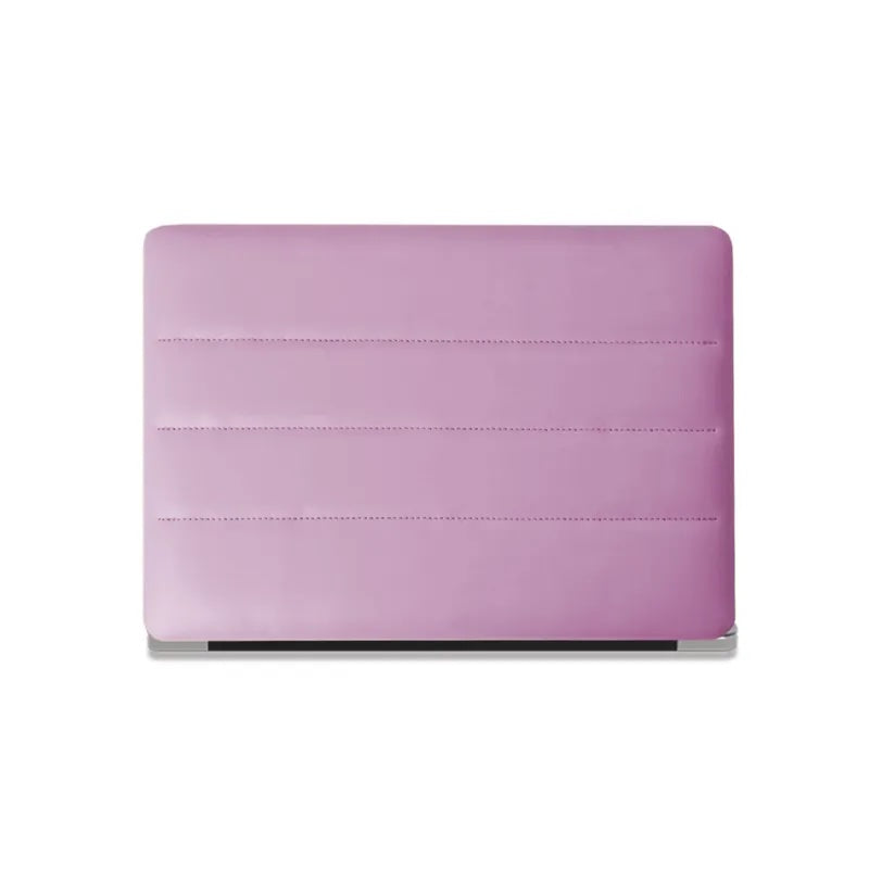 Lilac Luxury Fashion Soft Puffer Leather Macbook Case