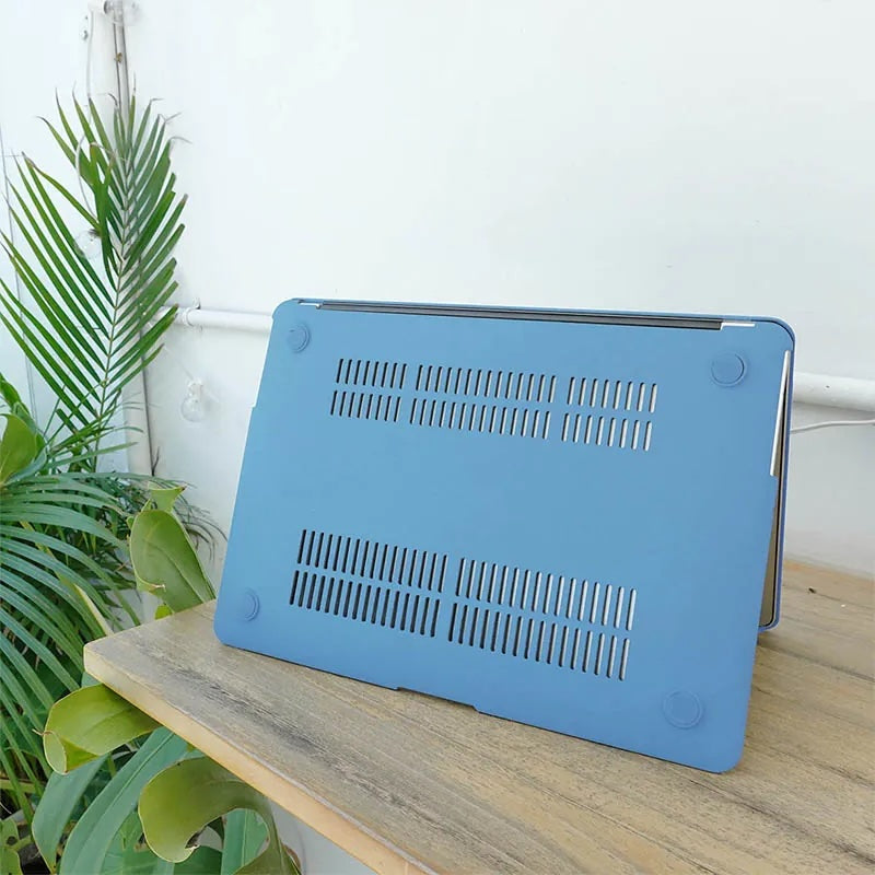 Sky blue Frosted Macbook Case