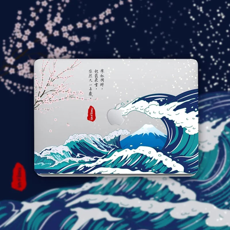 This is us design series Ukiyoe Macbook case