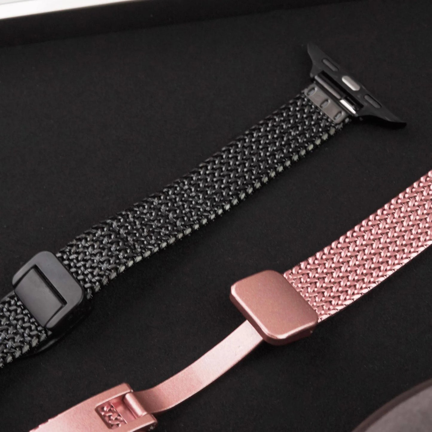 Milanese Magnetic Slim Texture Apple Watch Band