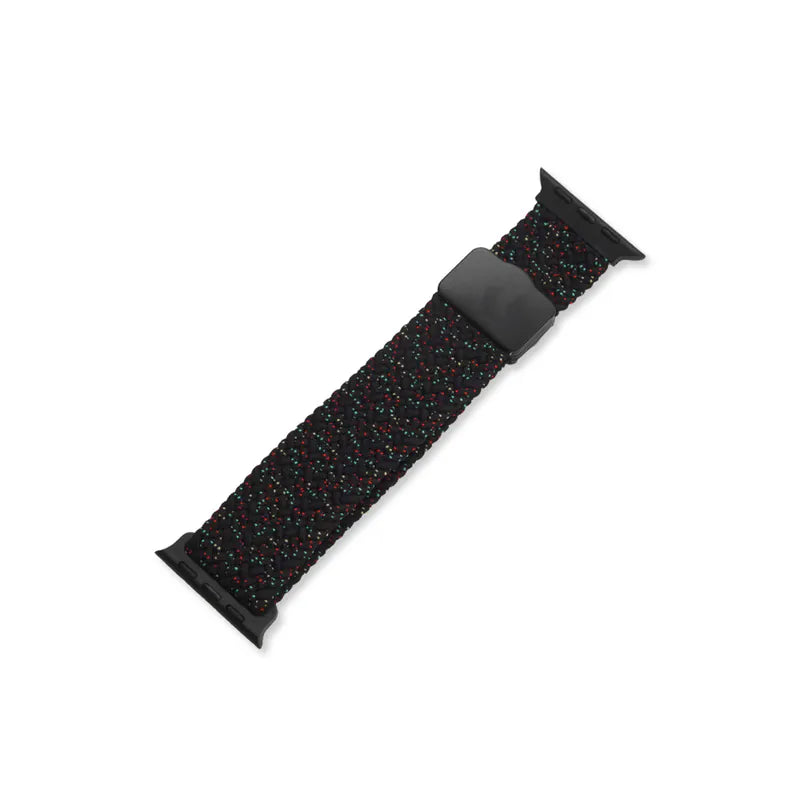 Elastic nylon magnetic closure breathable Apple Watch strap