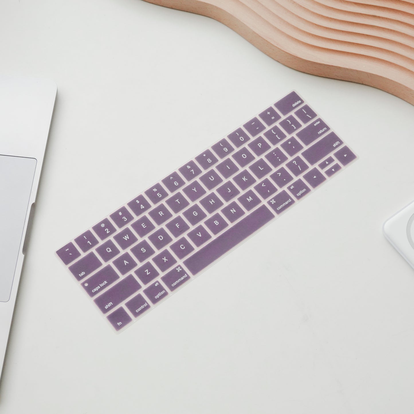 Frosty purple Macbook Keyboard Cover