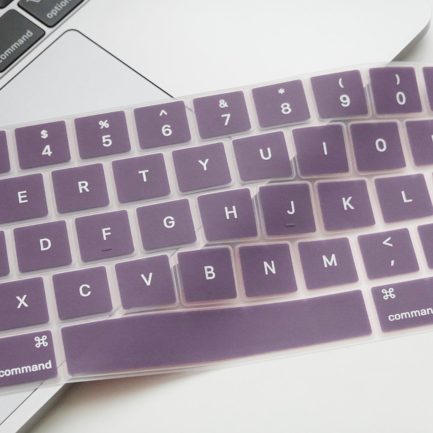 Frosty purple Macbook Keyboard Cover